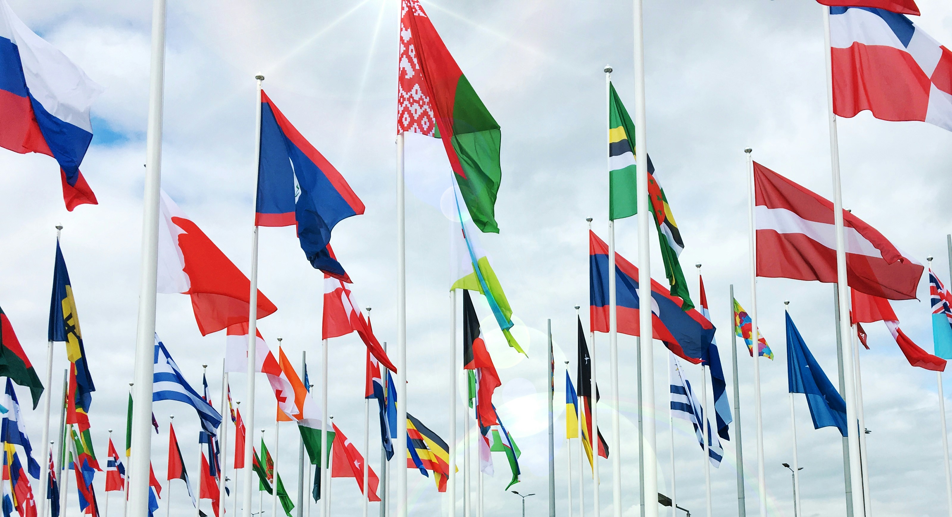 Various Flags for Countries