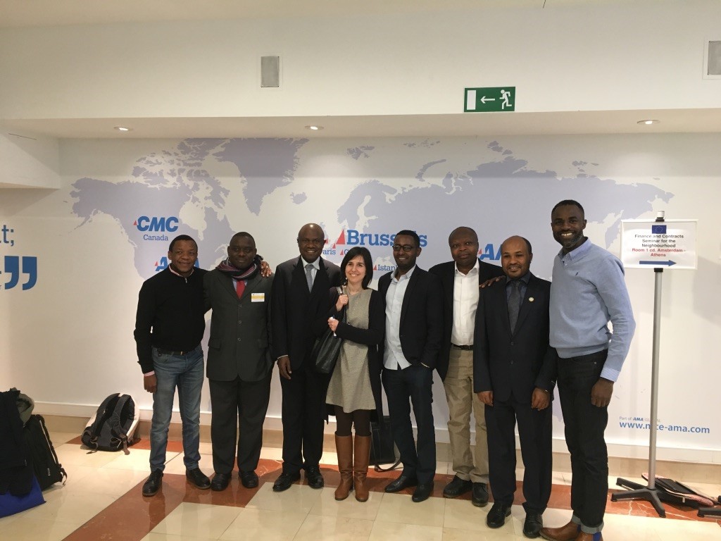 Project partners at the official kick off of HEED-Africa project, January 2019, European Commission, Brussels