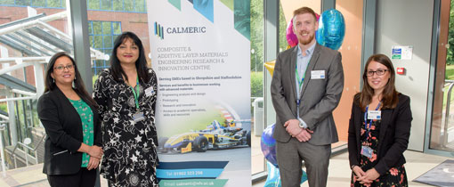 Photograph of the CALMERIC project team