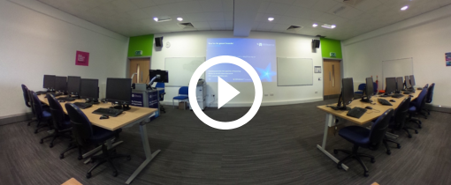 an image of a university IT suite