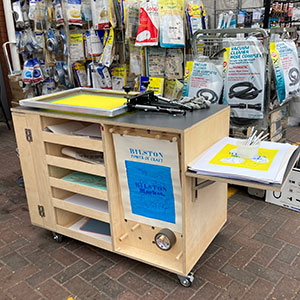 Gathering Press, artwork by Fine Art lecturer, Laura Onions