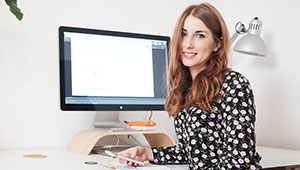Lisa Barrett BA (Hons) Graphic Design graduate, Wolverhampton School of Art, University of Wolverhampton