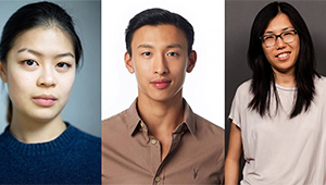 A collage of profile photos, including those of Melissa Li and Mathew Koon