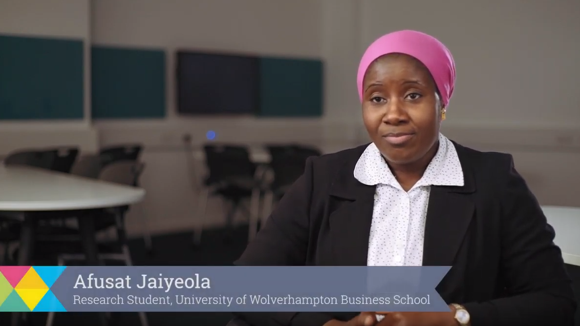 Afusat Jaiyeola, Research Student, University of Wolverhampton Business School