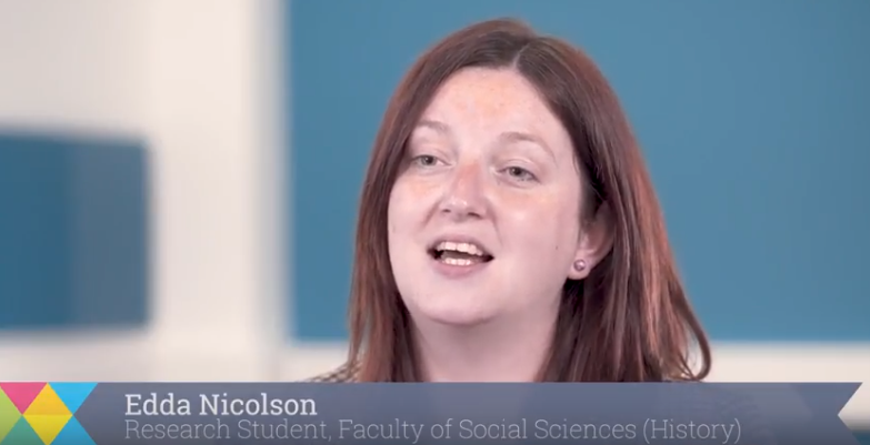 Edda Nicolson, Research Student, School of Social, Historical & Political Studies