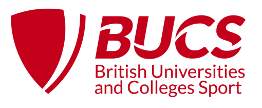 British Universities and Colleges Sport logo, a red shield design displaying the BUCS acronym