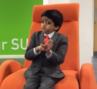 Deaf Learner signing