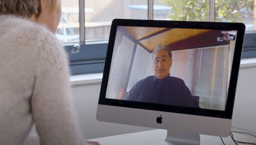 Video chat with Amar Aggoun - School of Mathematics and Computer Science