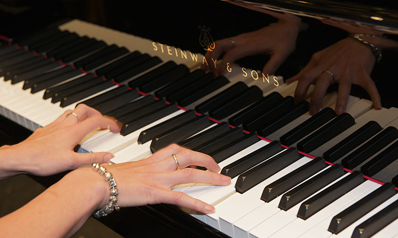 Steinway pianos